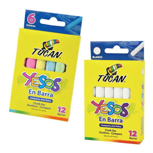 Yesos En Barra Colores