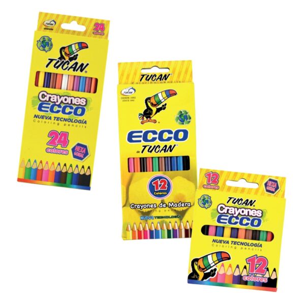 Crayones de Madera Ecco