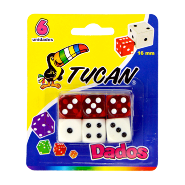 Dados 16 Mm Blister