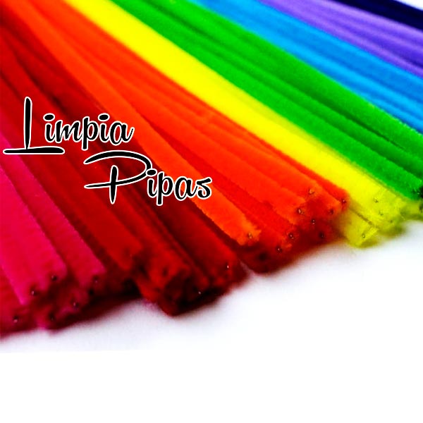 Limpiapipas de colores variados