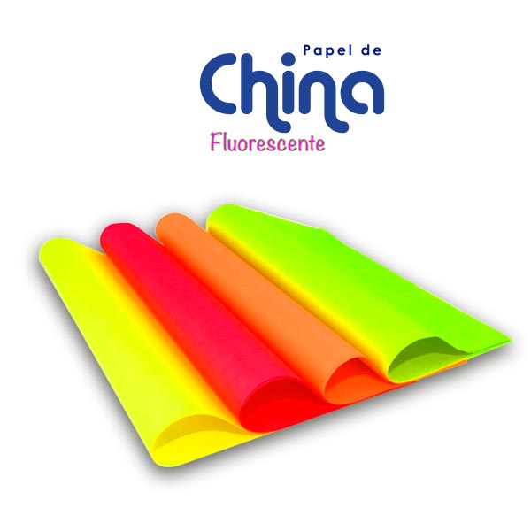 Papel China Fluorescentes – Productos Tucan